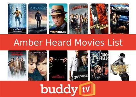 Amber Heard List of Movies and TV Shows